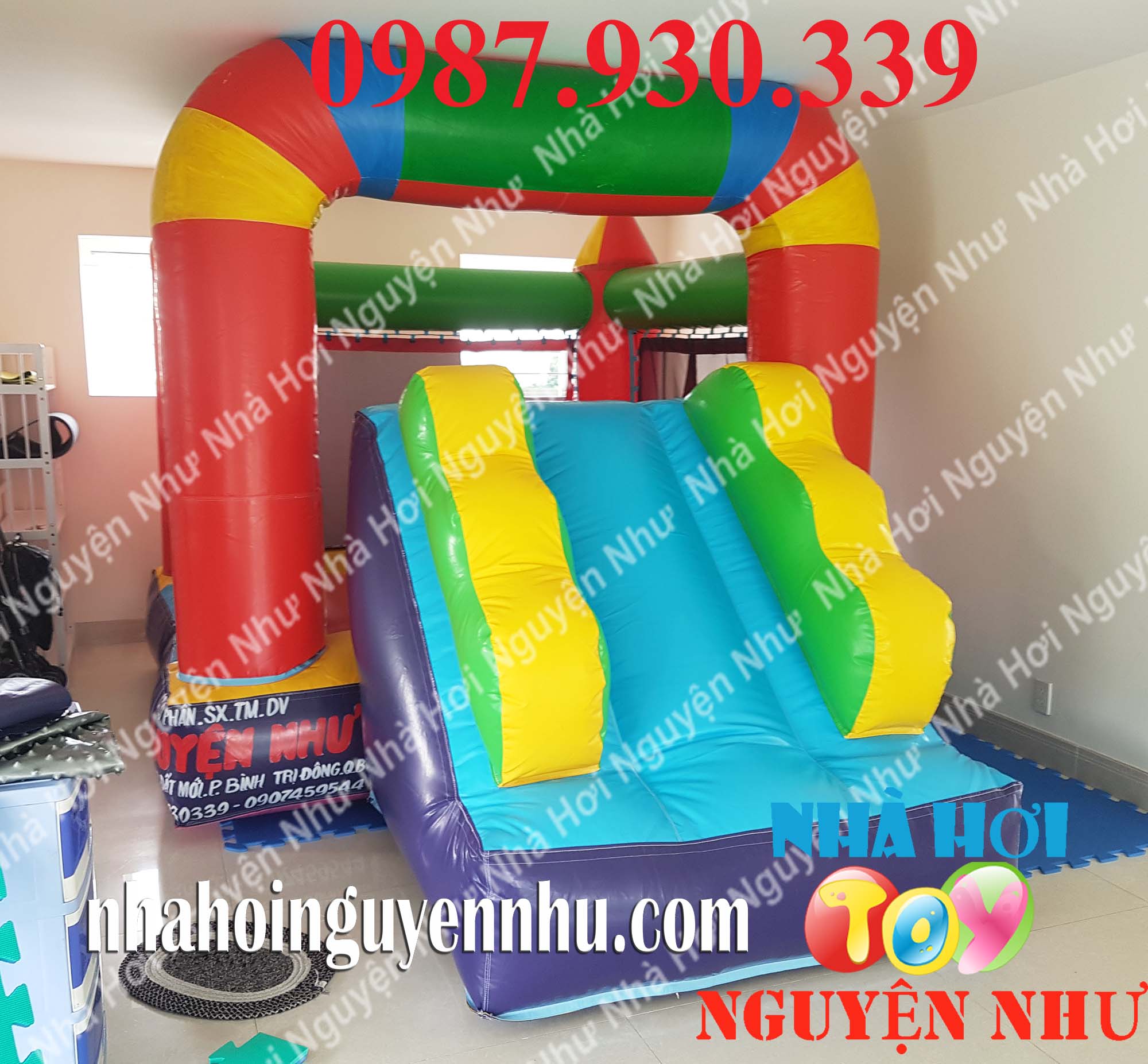 Nhà hơi mini Nhà phao mini MN-169